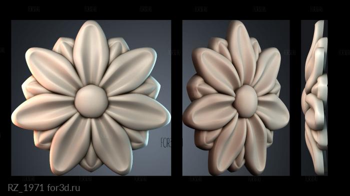RZ_1971 3d stl модель для ЧПУ
