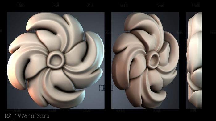 RZ_1976 3d stl for CNC