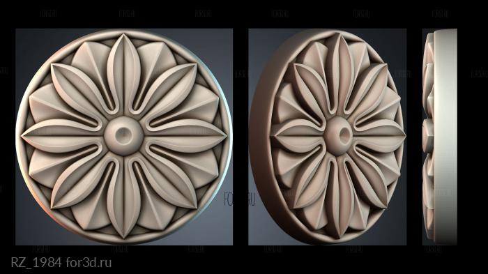 RZ_1984 3d stl модель для ЧПУ