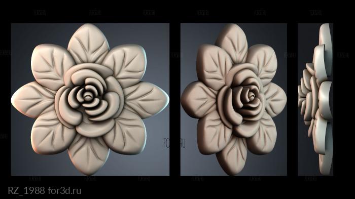 RZ_1988 3d stl for CNC