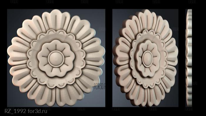 RZ_1992 3d stl модель для ЧПУ