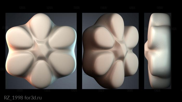 RZ_1998 3d stl модель для ЧПУ