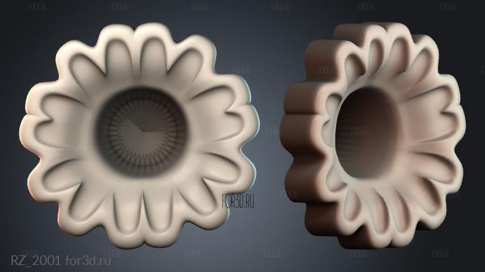 RZ_2001 3d stl модель для ЧПУ