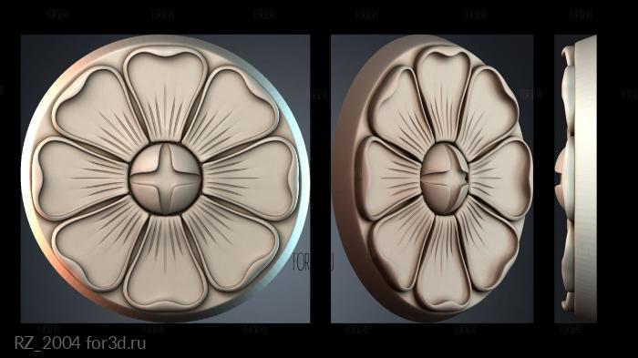 RZ_2004 3d stl for CNC