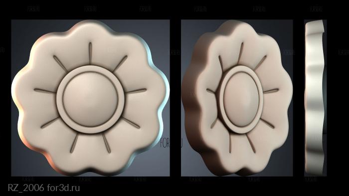 RZ_2006 3d stl for CNC