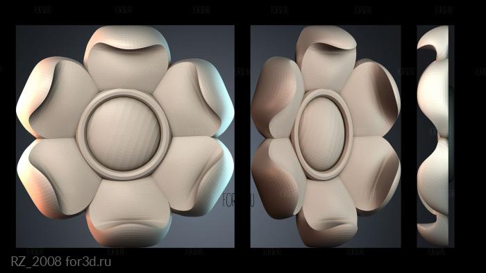 RZ_2008 3d stl for CNC