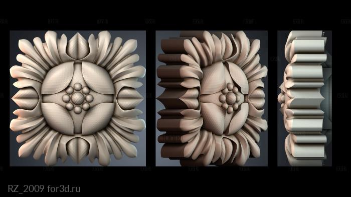 RZ_2009 3d stl for CNC