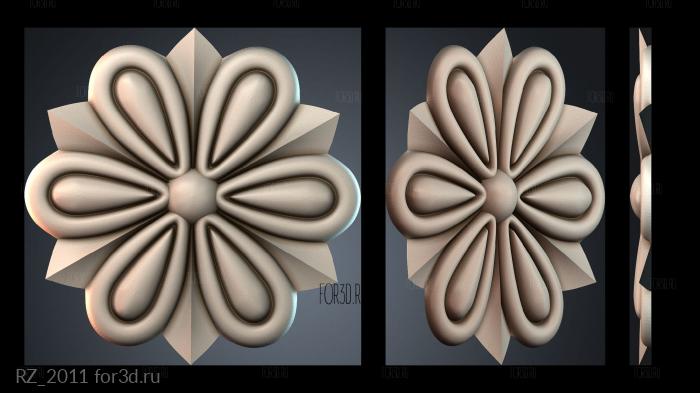 RZ_2011 3d stl for CNC