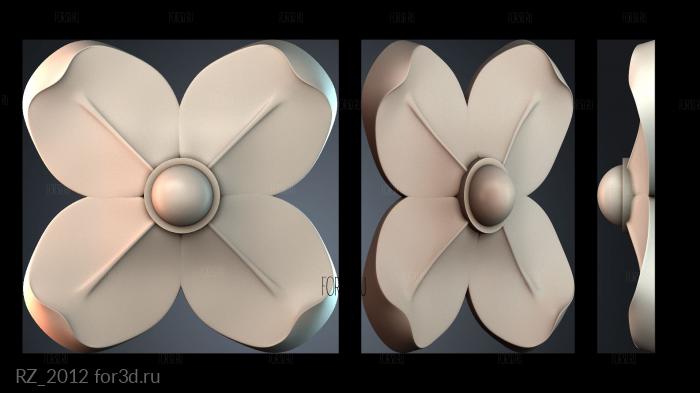 RZ_2012 3d stl for CNC