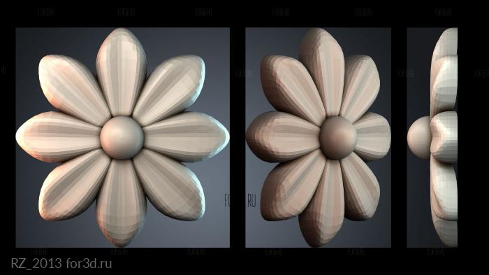 RZ_2013 3d stl модель для ЧПУ