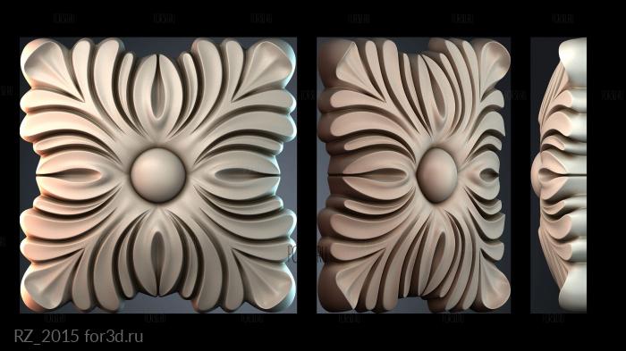 RZ_2015 3d stl модель для ЧПУ