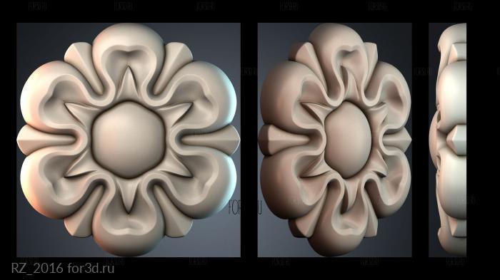 RZ_2016 3d stl for CNC