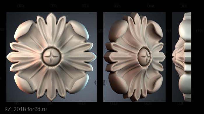 RZ_2018 3d stl for CNC