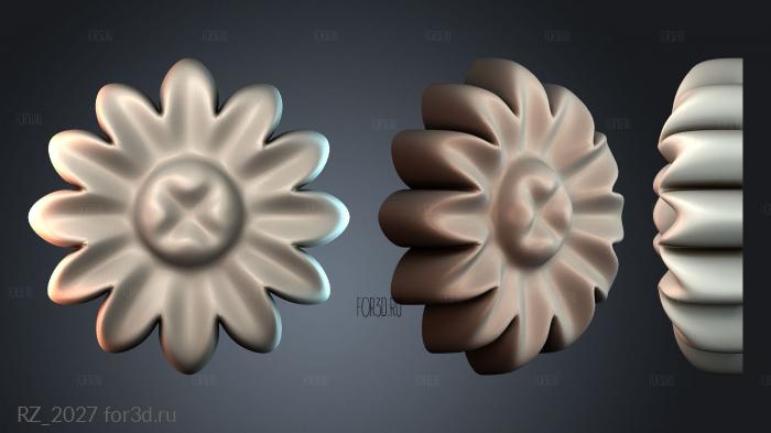 RZ_2027 3d stl for CNC