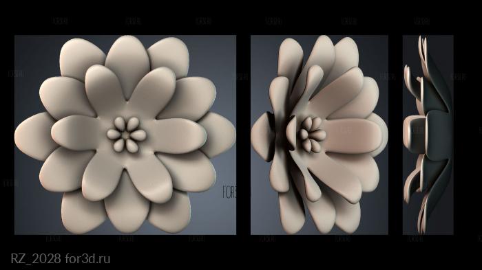 RZ_2028 3d stl модель для ЧПУ