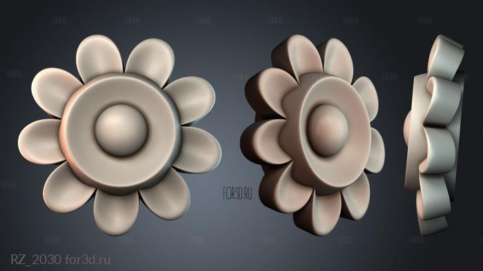 RZ_2030 3d stl for CNC