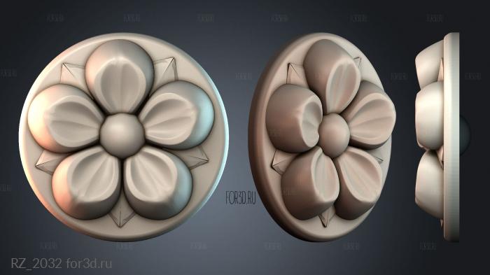 RZ_2032 3d stl for CNC