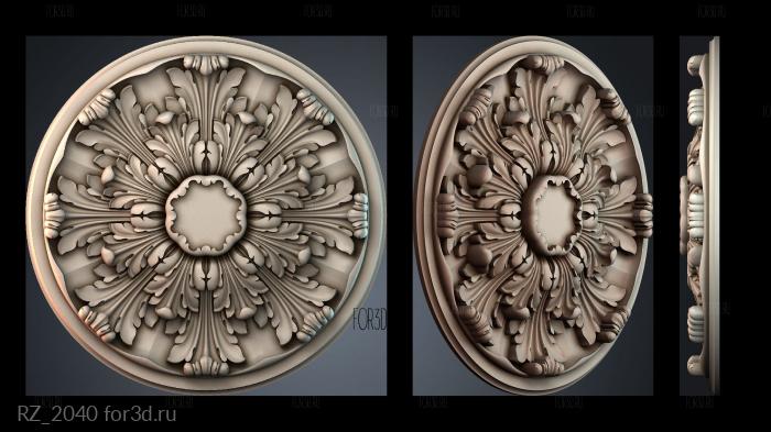 RZ_2040 3d stl for CNC