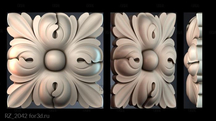 RZ_2042 3d stl for CNC