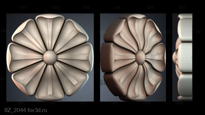 RZ_2044 3d stl for CNC