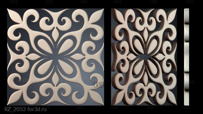 RZ_2053 3d stl for CNC