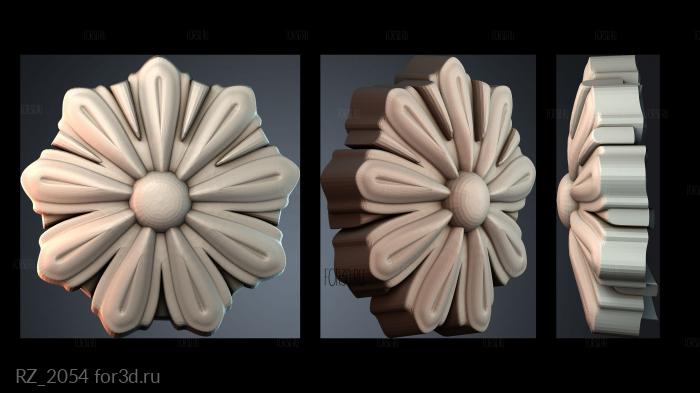 RZ_2054 3d stl модель для ЧПУ