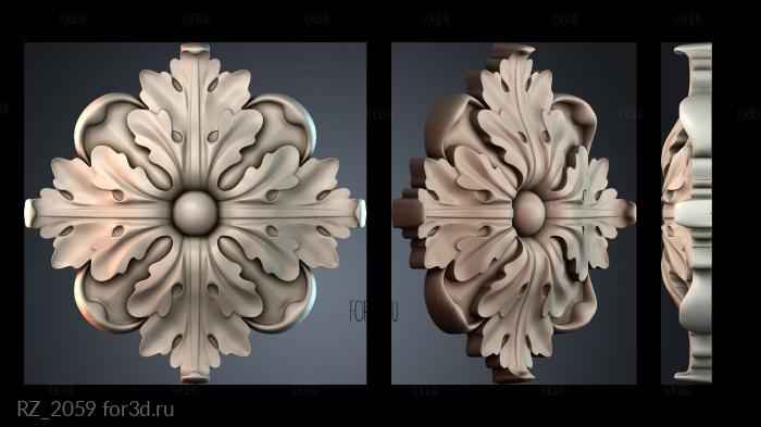 RZ_2059 3d stl for CNC