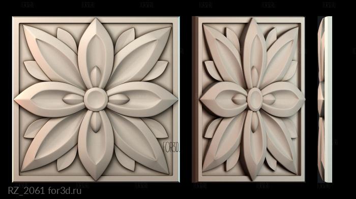 RZ_2061 3d stl модель для ЧПУ