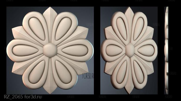 RZ_2065 3d stl for CNC