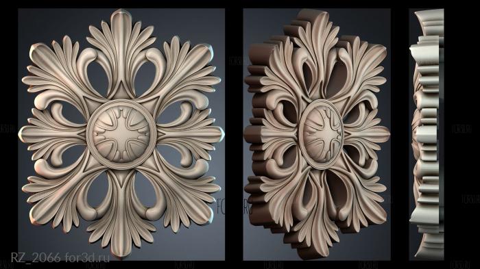 RZ_2066 3d stl модель для ЧПУ
