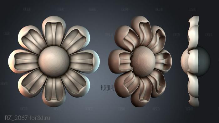 RZ_2067 3d stl модель для ЧПУ