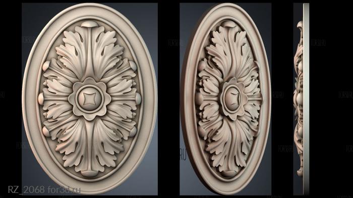 RZ_2068 3d stl модель для ЧПУ