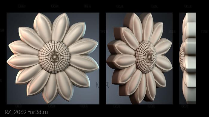 RZ_2069 3d stl модель для ЧПУ