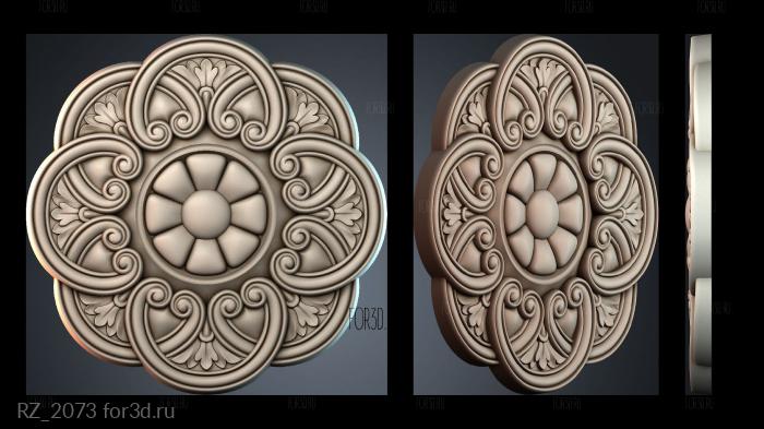 RZ_2073 3d stl модель для ЧПУ