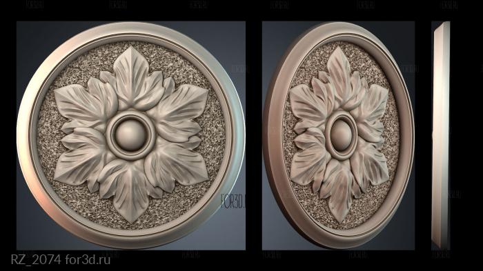 RZ_2074 3d stl for CNC