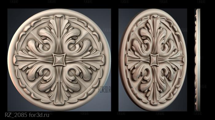 RZ_2085 3d stl for CNC