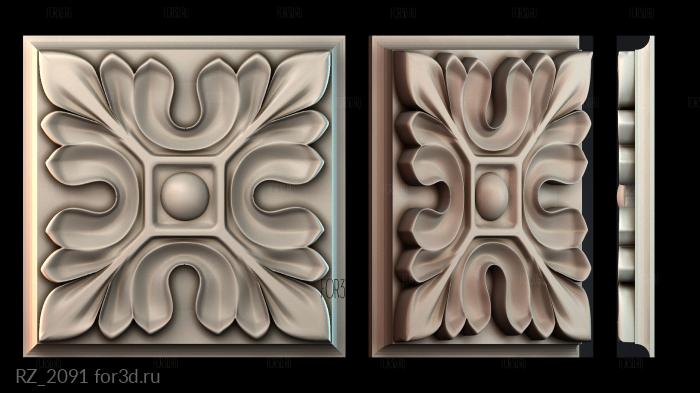 RZ_2091 3d stl модель для ЧПУ
