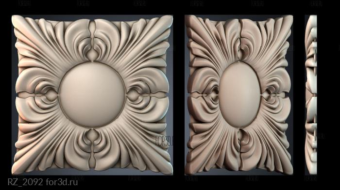 RZ_2092 3d stl модель для ЧПУ