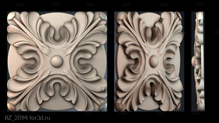 RZ_2094 3d stl for CNC