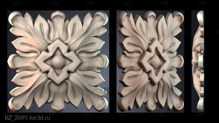 RZ_2095 3d stl for CNC