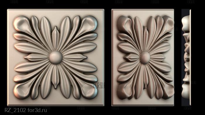 RZ_2102 3d stl for CNC