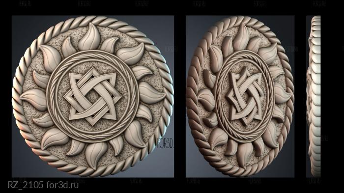 RZ_2105 3d stl for CNC