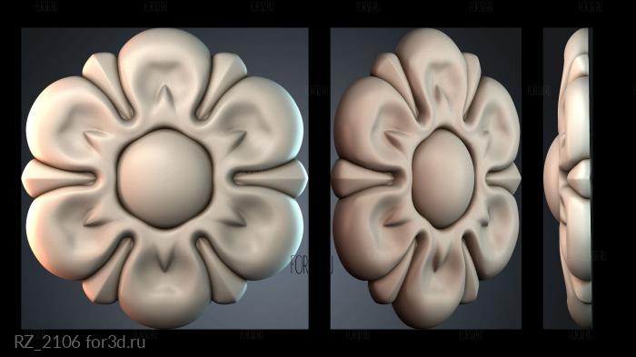 RZ_2106 3d stl модель для ЧПУ