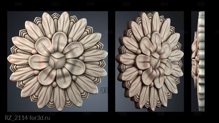 RZ_2114 3d stl модель для ЧПУ