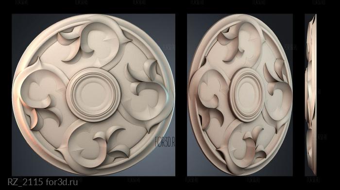 RZ_2115 3d stl модель для ЧПУ