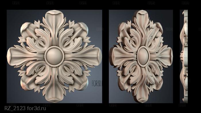 RZ_2123 3d stl for CNC
