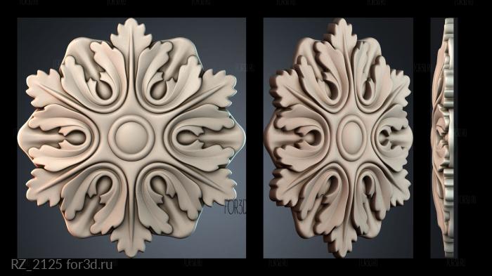 RZ_2125 3d stl модель для ЧПУ