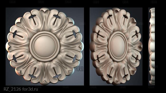 RZ_2126 3d stl for CNC