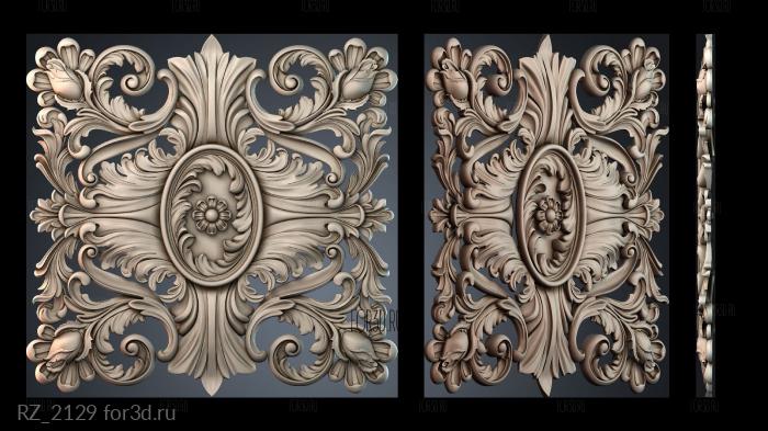 RZ_2129 3d stl for CNC