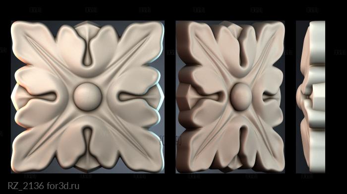 RZ_2136 3d stl модель для ЧПУ